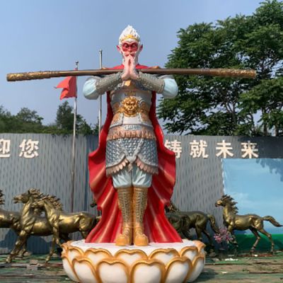 玻璃钢齐天大圣孙悟空（美猴王）雕塑